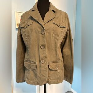 Lady Hathaway Khaki Green Blazer Jacket